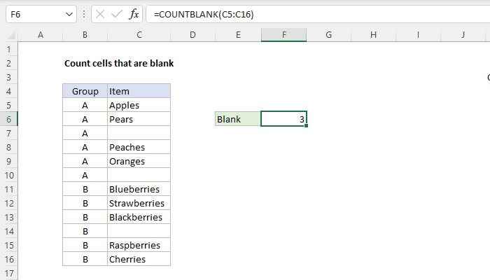 How To Count Rows In Excel Excluding Blank Cells